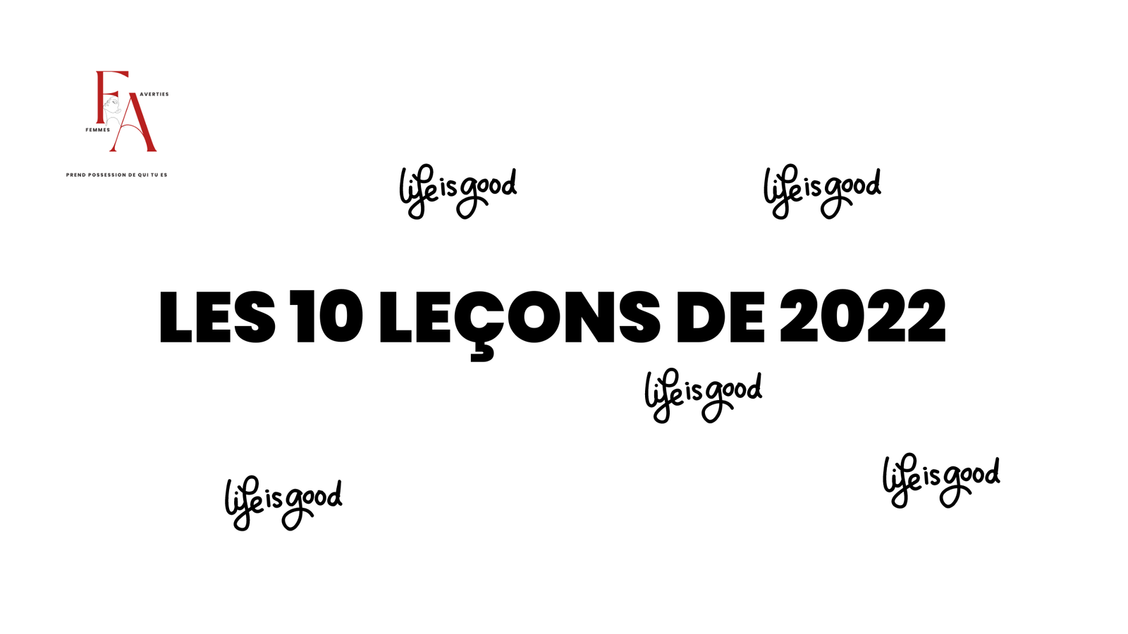 8 lecons que j’ai apprises en 2021