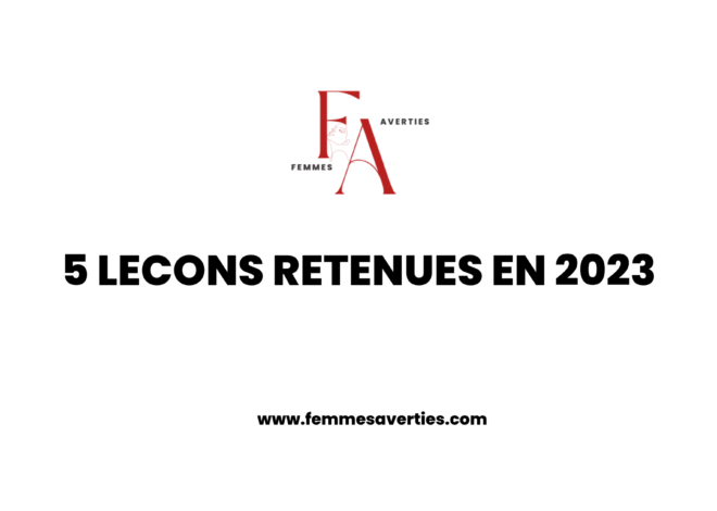 Aurevoir 2023 : Les leçons retenues