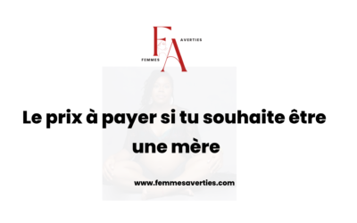 Etre une bonne mère: quel est le prix à payer ?