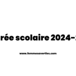 Rentrée scolaire 2024-2025